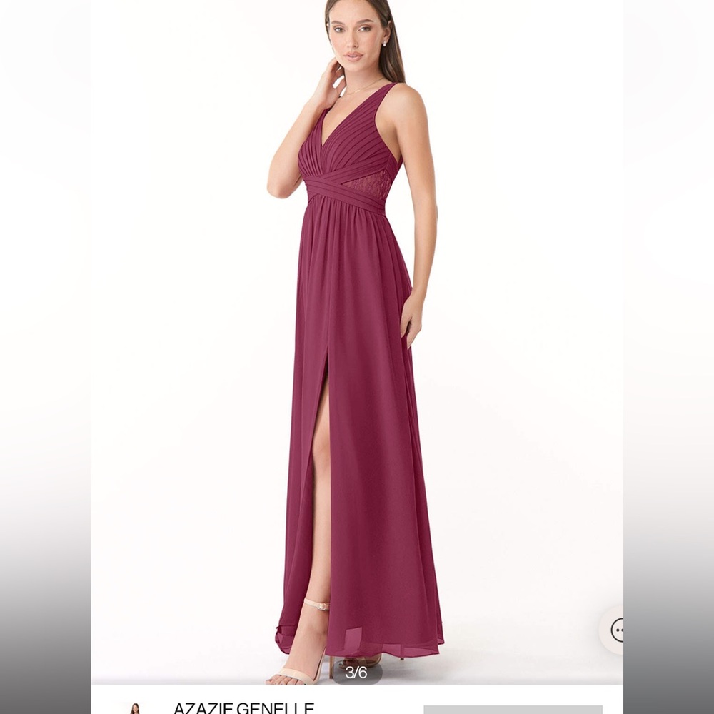 Azazie Cabernet Genelle Dress size 12